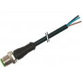 7000-12021-6140300; Connection lead; M12; PIN: 4; straight; 3m; plug; 250VAC; 4A; IP67; MURR ELEKTRONIK