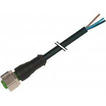 7000-12221-6342500; Connection lead; M12; PIN: 4; straight; 25m; plug; 30VAC; 4A; IP67; MURR ELEKTRONIK