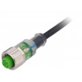 7000-12291-6340500; PIN: 4; with LED; plug; -25÷85°C; IP65,IP66K,IP67; Connector: M12; MURR ELEKTRONIK