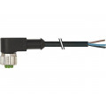 7000-12321-6130500; Connection lead; M12; PIN: 3; angled; 5m; plug; 250VAC; 4A; -20÷85°C; MURR ELEKTRONIK