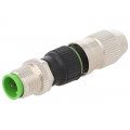 7000-12481-0000000; Plug; M12; PIN: 4; male; A code-DeviceNet / CANopen; for cable; IDC; MURR ELEKTRONIK 7000-12481-0000000; Plug; M12; PIN: 4; male; A code-DeviceNet / CANopen; for cable; IDC; MURR ELEKTRONIK