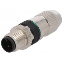 7000-12491-0000000; Plug; M12; PIN: 4; male; A code-DeviceNet / CANopen; for cable; IDC; MURR ELEKTRONIK