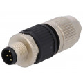 7000-12533-0000000; Plug; M12; PIN: 5; male; A code-DeviceNet / CANopen; for cable; IDC; MURR ELEKTRONIK 7000-12533-0000000; Plug; M12; PIN: 5; male; A code-DeviceNet / CANopen; for cable; IDC; MURR ELEKTRONIK