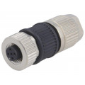 7000-12593-0000000; Plug; M12; PIN: 5; female; A code-DeviceNet / CANopen; for cable; MURR ELEKTRONIK 7000-12593-0000000; Plug; M12; PIN: 5; female; A code-DeviceNet / CANopen; for cable; MURR ELEKTRONIK