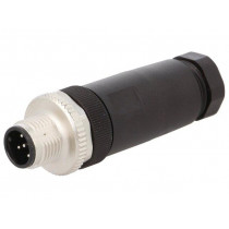 7000-12761-0000000; Plug; M12; PIN: 5; male; A code-DeviceNet / CANopen; for cable; MURR ELEKTRONIK