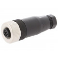 7000-12901-0000000; Plug; M12; PIN: 4; female; A code-DeviceNet / CANopen; for cable; MURR ELEKTRONIK 7000-12901-0000000; Plug; M12; PIN: 4; female; A code-DeviceNet / CANopen; for cable; MURR ELEKTRONIK