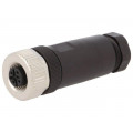 7000-12961-0000000; Plug; M12; PIN: 5; female; A code-DeviceNet / CANopen; for cable; MURR ELEKTRONIK 7000-12961-0000000; Plug; M12; PIN: 5; female; A code-DeviceNet / CANopen; for cable; MURR ELEKTRONIK