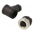 7000-12981-0000000; Plug; M12; PIN: 4; female; A code-DeviceNet / CANopen; for cable; MURR ELEKTRONIK 7000-12981-0000000; Plug; M12; PIN: 4; female; A code-DeviceNet / CANopen; for cable; MURR ELEKTRONIK