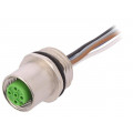 7000-13561-9720050; Socket; M12; PIN: 5; female; A code-DeviceNet / CANopen; 0.5m; IP67; MURR ELEKTRONIK 7000-13561-9720050; Socket; M12; PIN: 5; female; A code-DeviceNet / CANopen; 0.5m; IP67; MURR ELEKTRONIK