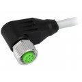 7000-17061-2950300; Connection lead; M12; PIN: 8; angled; 3m; plug; 30VAC; 2A; -20÷85°C; MURR ELEKTRONIK