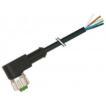 7000-19061-7050300; Connection lead; M12; PIN: 12; angled; 3m; plug; 30VAC; 1.5A; IP67; MURR ELEKTRONIK