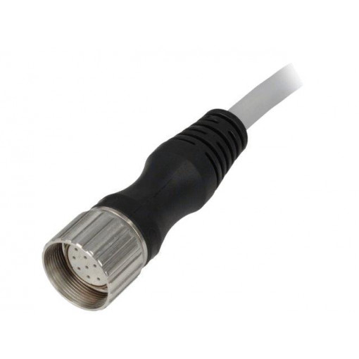 7000-23051-3620500; Connection lead; M23; PIN: 12; straight; 5m; plug; 125VAC; 7.5A; IP67; MURR ELEKTRONIK