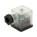 7000-29165-0000000; Connector: valve connector; plug; form A; 18mm; female; PIN: 3; 230V; MURR ELEKTRONIK 7000-29165-0000000; Connector: valve connector; plug; form A; 18mm; female; PIN: 3; 230V; MURR ELEKTRONIK