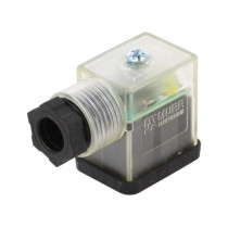 7000-29565-0000000; Connector: valve connector; plug; form B; 10mm; female; PIN: 3; 24V; MURR ELEKTRONIK