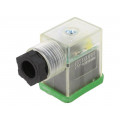 7000-29685-0000000; Connector: valve connector; plug; form B; 10mm; female; PIN: 3; 230V; MURR ELEKTRONIK 7000-29685-0000000; Connector: valve connector; plug; form B; 10mm; female; PIN: 3; 230V; MURR ELEKTRONIK