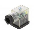 7000-29805-0000000; Connector: valve connector; plug; form B; 11mm; female; PIN: 3; 24V; MURR ELEKTRONIK 7000-29805-0000000; Connector: valve connector; plug; form B; 11mm; female; PIN: 3; 24V; MURR ELEKTRONIK