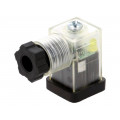7000-30105-0000000; Connector: valve connector; plug; form C; 8mm; female; PIN: 3; 4÷6mm; MURR ELEKTRONIK 7000-30105-0000000; Connector: valve connector; plug; form C; 8mm; female; PIN: 3; 4÷6mm; MURR ELEKTRONIK