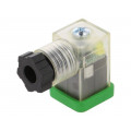 7000-30125-0000000; Connector: valve connector; plug; form C; 8mm; female; PIN: 3; 4÷6mm; MURR ELEKTRONIK 7000-30125-0000000; Connector: valve connector; plug; form C; 8mm; female; PIN: 3; 4÷6mm; MURR ELEKTRONIK