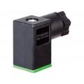 7000-30155-0000000; Connector: valve connector; plug; form C; 9.4mm; female; PIN: 3; MURR ELEKTRONIK 7000-30155-0000000; Connector: valve connector; plug; form C; 9.4mm; female; PIN: 3; MURR ELEKTRONIK