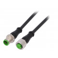 7000-40041-6350030; Connection lead; M12; PIN: 5; 0.3m; plug; 30VAC; 4A; -30÷80°C; IP67; MURR ELEKTRONIK 7000-40041-6350030; Connection lead; M12; PIN: 5; 0.3m; plug; 30VAC; 4A; -30÷80°C; IP67; MURR ELEKTRONIK