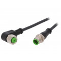7000-40121-6340200; Connection lead; M12; PIN: 4; 2m; 250VAC; 4A; -40÷80°C; IP67; 250VDC; MURR ELEKTRONIK 7000-40121-6340200; Connection lead; M12; PIN: 4; 2m; 250VAC; 4A; -40÷80°C; IP67; 250VDC; MURR ELEKTRONIK
