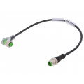 7000-40381-6130030; Connection lead; M12; 300mm; 4A; -30÷80°C; IP67; 24VDC; MURR ELEKTRONIK 7000-40381-6130030; Connection lead; M12; 300mm; 4A; -30÷80°C; IP67; 24VDC; MURR ELEKTRONIK
