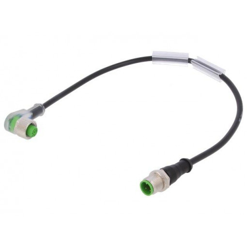 7000-40381-6130030; Connection lead; M12; 300mm; 4A; -30÷80°C; IP67; 24VDC; MURR ELEKTRONIK