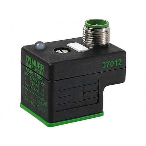 7000-41301-0000000; Connector: valve connector; adapter,plug; form A; 18mm; female; MURR ELEKTRONIK