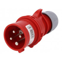 7014-6; Connector: AC supply 3-phase; plug; male; 16A; 400VAC; IEC 60309; PCE