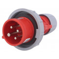 70142-6; Connector: AC supply 3-phase; plug; male; 16A; 400VAC; IEC 60309; PCE 70142-6; Connector: AC supply 3-phase; plug; male; 16A; 400VAC; IEC 60309; PCE