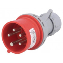 7015-6TT; Connector: AC supply 3-phase; plug; male; 16A; 400VAC; IEC 60309; PCE