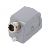 71.350.1035.0; Enclosure: for HDC connectors; size 10; Pitch: 57x27mm; for cable; WIELAND