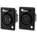 710-0500; Socket; XLR; female; PIN: 5; straight; soldering; silver plated; 50V; DELTRON 710-0500; Socket; XLR; female; PIN: 5; straight; soldering; silver plated; 50V; DELTRON