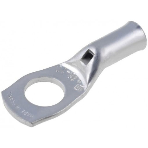 710030-7; Ring terminal; M10; 16mm2; crimped; for cable; non-insulated; TE Connectivity