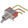 7101MD9AV2BE; Switch: toggle; Pos: 2; SPDT; ON-ON; 0.02A/20VAC; 0.02A/20VDC; IP40; C&K