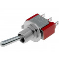 7101SYZQE; Switch: toggle; Pos: 2; SPDT; ON-ON; 2A/250VAC; 5A/28VDC; -30÷85°C; C&K