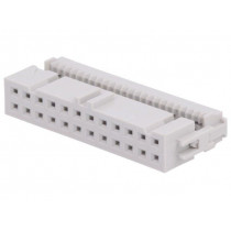 71600-124LF; Plug; IDC; female; PIN: 24; without strain relief; IDC; 1.27mm; AMPHENOL