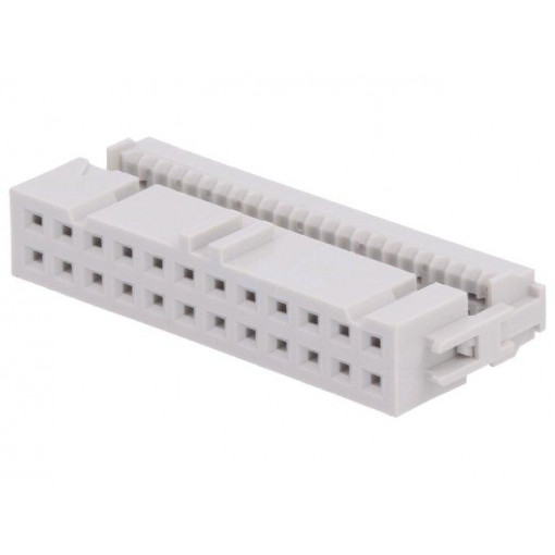 71600-124LF; Plug; IDC; female; PIN: 24; without strain relief; IDC; 1.27mm; AMPHENOL