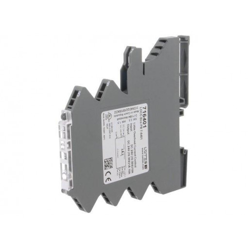 716401; Circuit breaker; Inom: 10A; DIN; IP20; Leads: spring clamps; LÜTZE 716401; Circuit breaker; Inom: 10A; DIN; IP20; Leads: spring clamps; LÜTZE