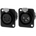 718-0500; Socket; XLR; female; PIN: 5; straight; soldering; silver plated; 50V; DELTRON 718-0500; Socket; XLR; female; PIN: 5; straight; soldering; silver plated; 50V; DELTRON