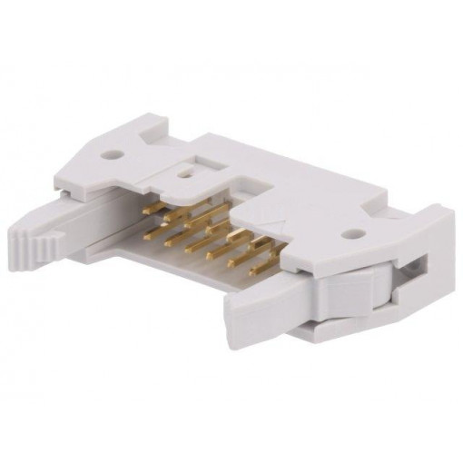 71918-114LF; Socket; IDC; male; PIN: 14; straight; with ejector; THT; 2.54mm; AMPHENOL