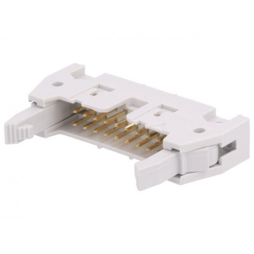 71918-118LF; Socket; IDC; male; PIN: 18; straight; with ejector; THT; 2.54mm; AMPHENOL