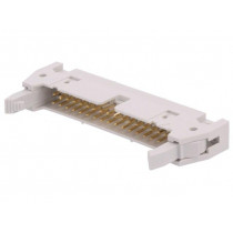 71918-134LF; Socket; IDC; male; PIN: 34; straight; with ejector; THT; 2.54mm; AMPHENOL