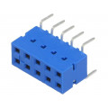 71991-805LF; Socket; wire-board; female; DUBOX; 2.54mm; PIN: 10; THT; 2A; straight; AMPHENOL 71991-805LF; Socket; wire-board; female; DUBOX; 2.54mm; PIN: 10; THT; 2A; straight; AMPHENOL