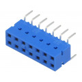 71991-807LF; Socket; wire-board; female; DUBOX; 2.54mm; PIN: 14; THT; 2A; straight; AMPHENOL 71991-807LF; Socket; wire-board; female; DUBOX; 2.54mm; PIN: 14; THT; 2A; straight; AMPHENOL