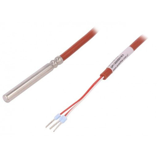 72-23304701-0300.0050.TM; Sensor: temperature; Pt100; cl.A; Body dim: Ø6x50mm; Leads: 3 leads; GUENTHER