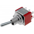 7201SYZQE; Switch: toggle; Pos: 2; DPDT; ON-ON; 2A/250VAC; 5A/28VDC; -30÷85°C; C&K