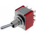 7303SYZQE; Switch: toggle; Pos: 3; 3P3T; ON-OFF-ON; 2A/250VAC; 5A/28VDC; IP40; C&K