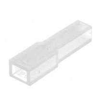 735052; Terminals cover; female; for push-on 2,8mm connectors; ways: 1; TE Connectivity 735052; Terminals cover; female; for push-on 2,8mm connectors; ways: 1; TE Connectivity