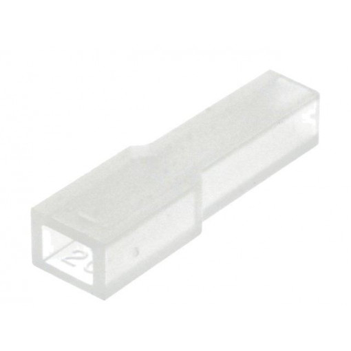 735052; Terminals cover; female; for push-on 2,8mm connectors; ways: 1; TE Connectivity 735052; Terminals cover; female; for push-on 2,8mm connectors; ways: 1; TE Connectivity